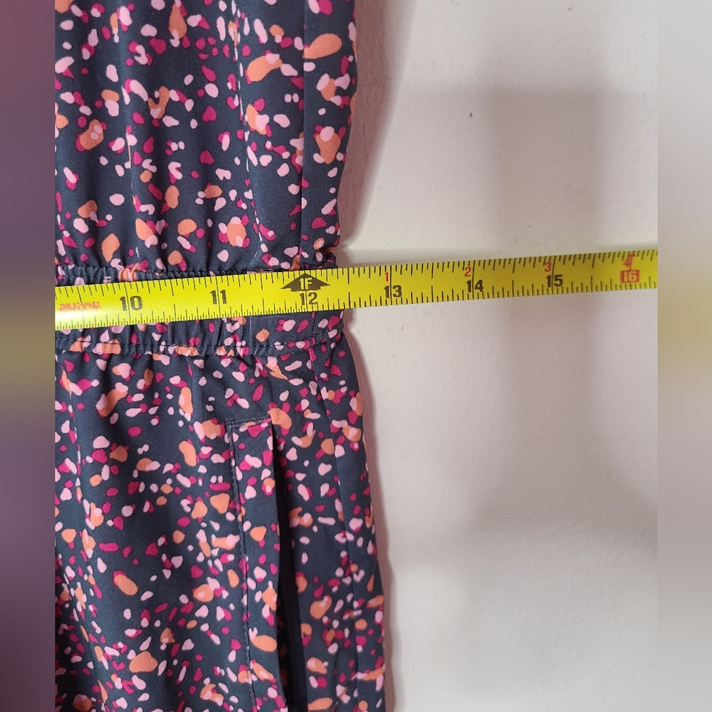 Athleta Girl Play More Romper in Slate Gray Multi Sz L/12 - Picture 14 of 16